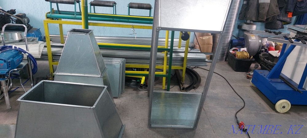 Production of air ducts round and rectangular Astana - photo 5