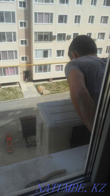 Установка кондиционера заправка фрионов и ремонт Шымкент - изображение 4