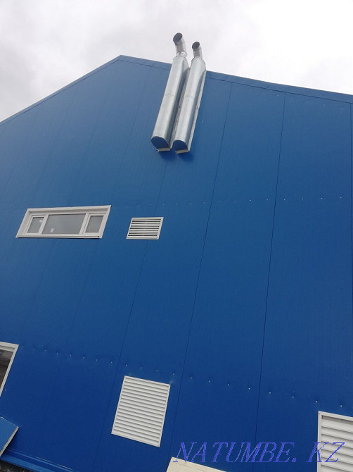 Вентиляция. Изготовление и монтаж воздуховод. Услуги жестянщика. Семей - изображение 6