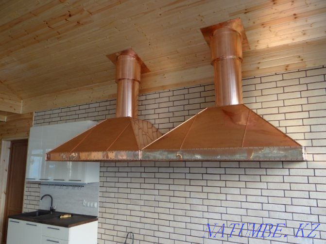 Exhaust pipe cleaning installation installation manufacturing ventilation Shymkent - photo 8