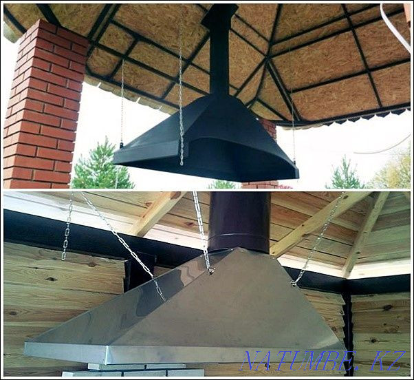 Exhaust pipe cleaning installation installation manufacturing ventilation Shymkent - photo 7