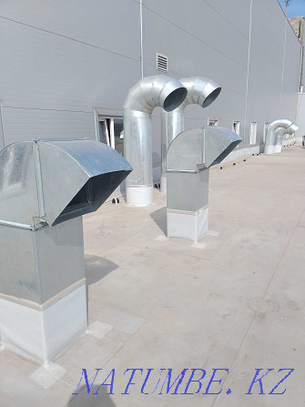 Ventilation manufacturing, installation. Diamond drilling. Ventilation balancing Pavlodar - photo 1