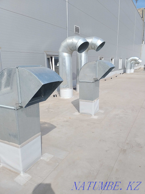 Вентиляция изготовление,монтаж.Алмазное бурение.Балансировка венти-ов Павлодар - изображение 1