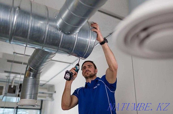 Installation and service of conditioners. Ventilation Almaty - photo 3