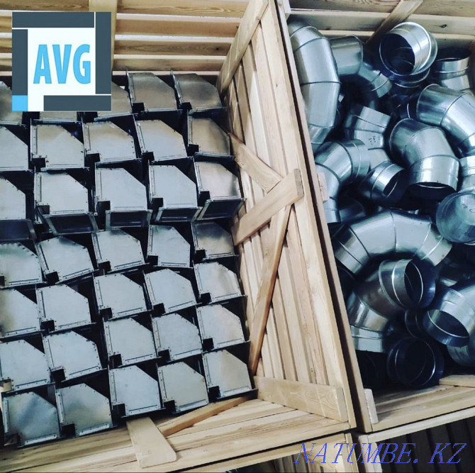Air ducts, ventilation products, gratings, valves, equipment. Almaty - photo 4