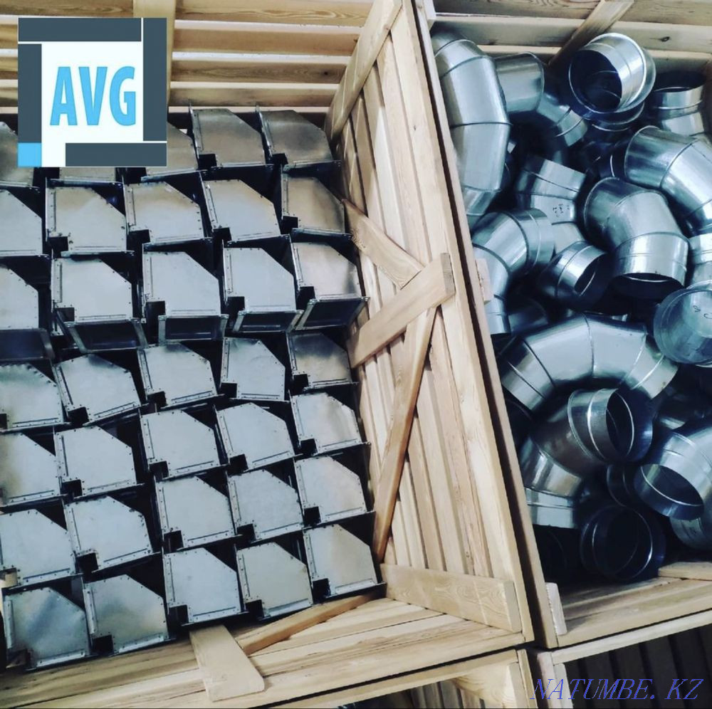 Воздуховоды, вент изделия, решетки, клапана, оборудование. Алматы - изображение 4