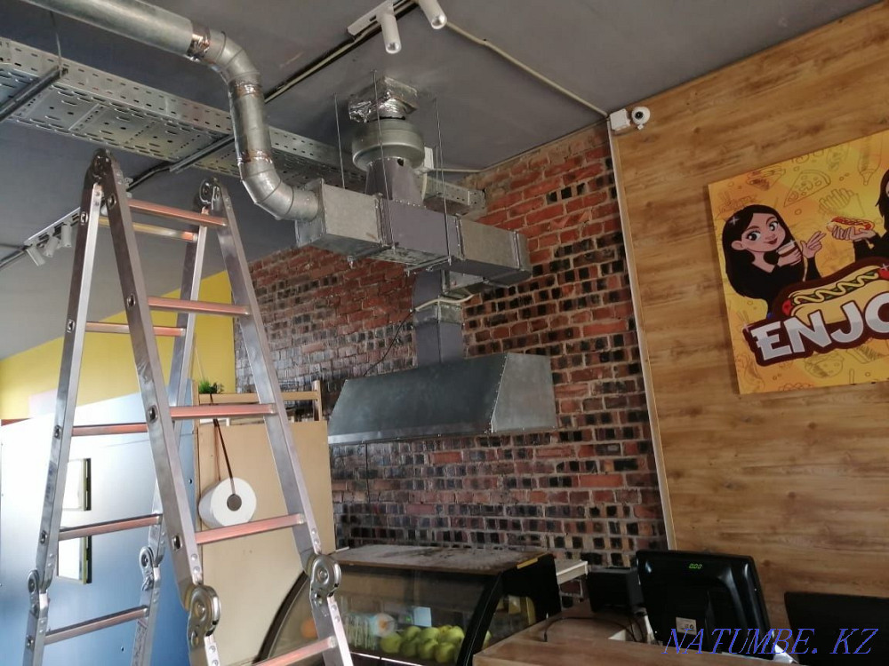 Желдету қызметтері, желдету, сору, желдетуді орнату  Астана - изображение 1