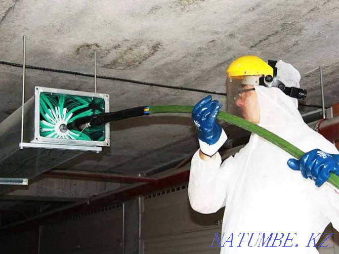 Ventilation. Installation / dismantling, cleaning / disinfection of ventilation. Astana - photo 1