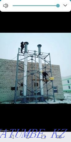 Услуга установки дымоход Жестяные работа. Вентиляция. Стройтельство Актобе - изображение 7