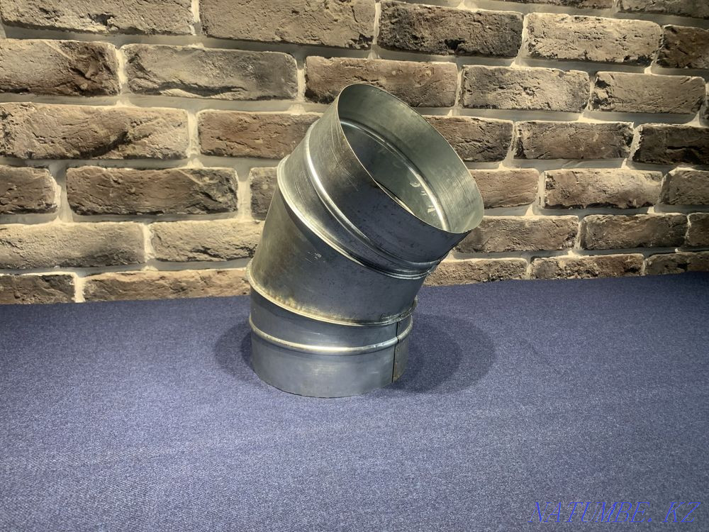 Air ducts, ventilation products made of galvanized, black, stainless steel. Almaty - photo 3