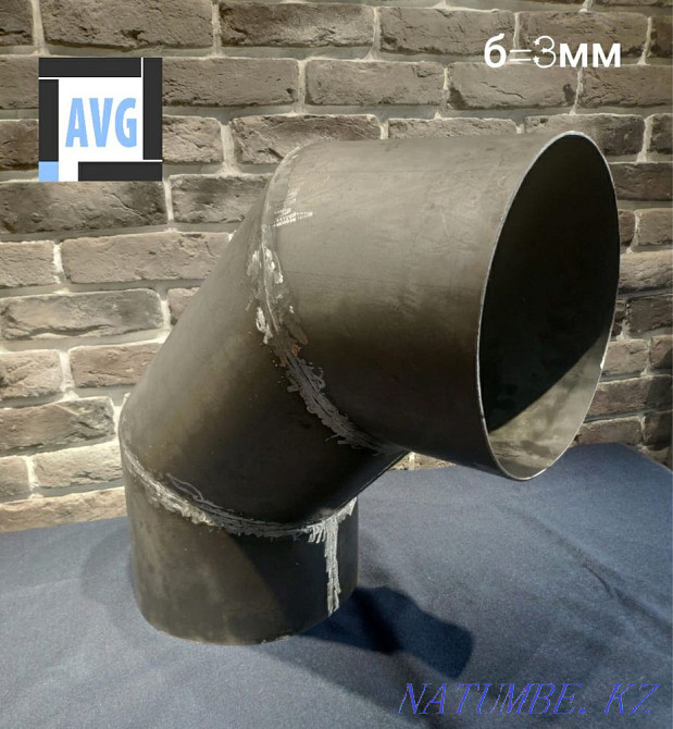 Air ducts, ventilation products made of galvanized, black, stainless steel. Almaty - photo 6