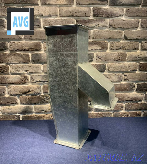 Air ducts, ventilation products made of galvanized, black, stainless steel. Almaty - photo 8