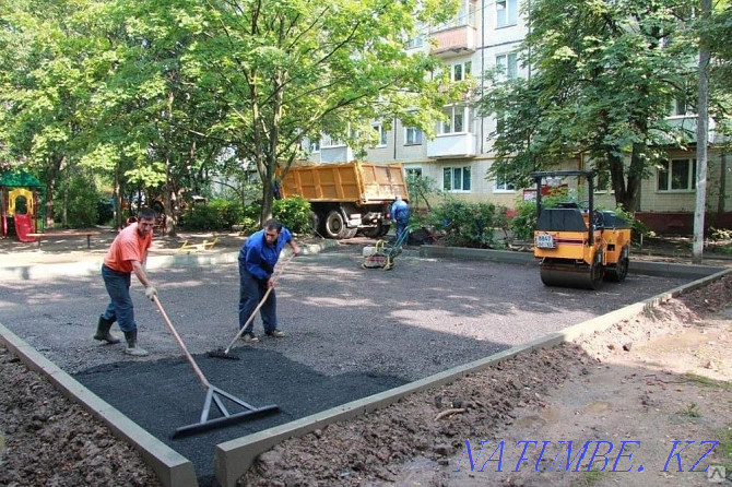Asphalting and landscaping Petropavlovsk - photo 1