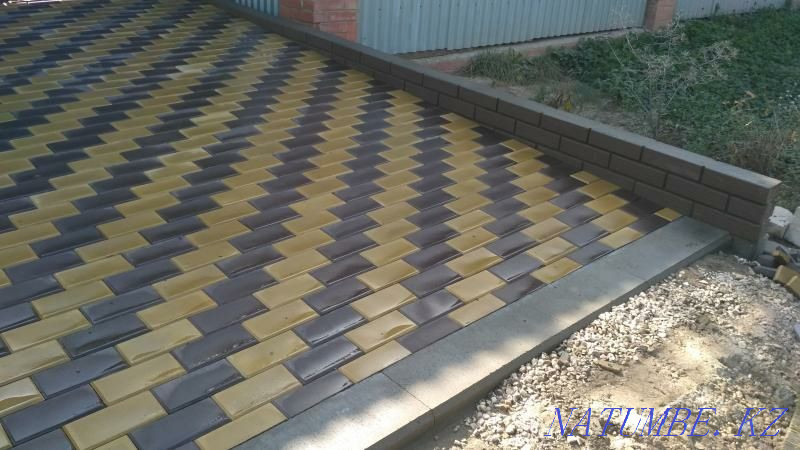 2300-ден вибропресстелген кірпіш  Алматы - изображение 3