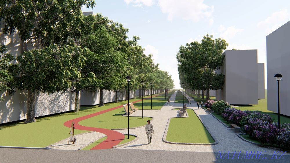 House project Landscaping design Working project Master plan Landscaping Almaty - photo 6