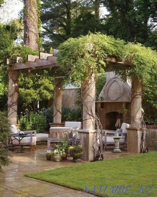 Automatic lawn watering. Landscape design Nur-Sultan city Акбулак - photo 6