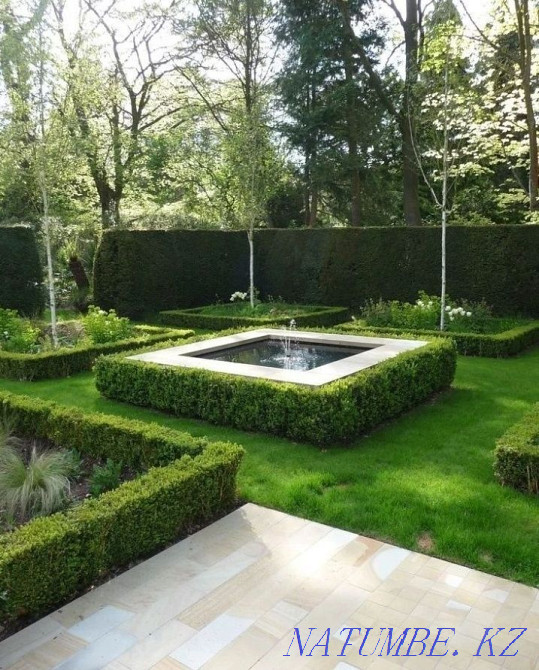 Automatic lawn watering. Landscape design Nur-Sultan city Акбулак - photo 8