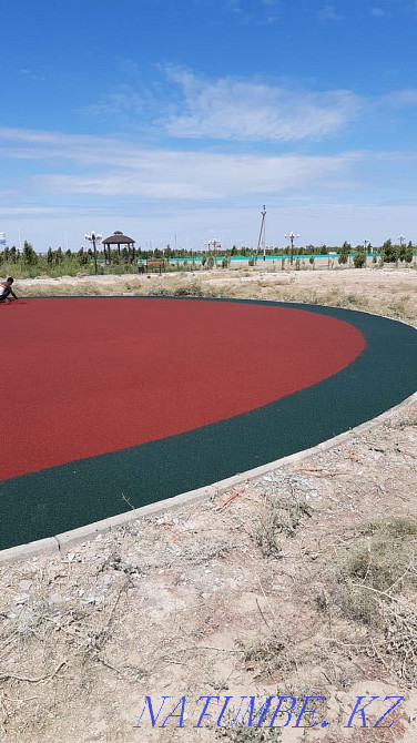 Тартановое покрытие от 6000 тг за кв.м Петропавловск - изображение 2