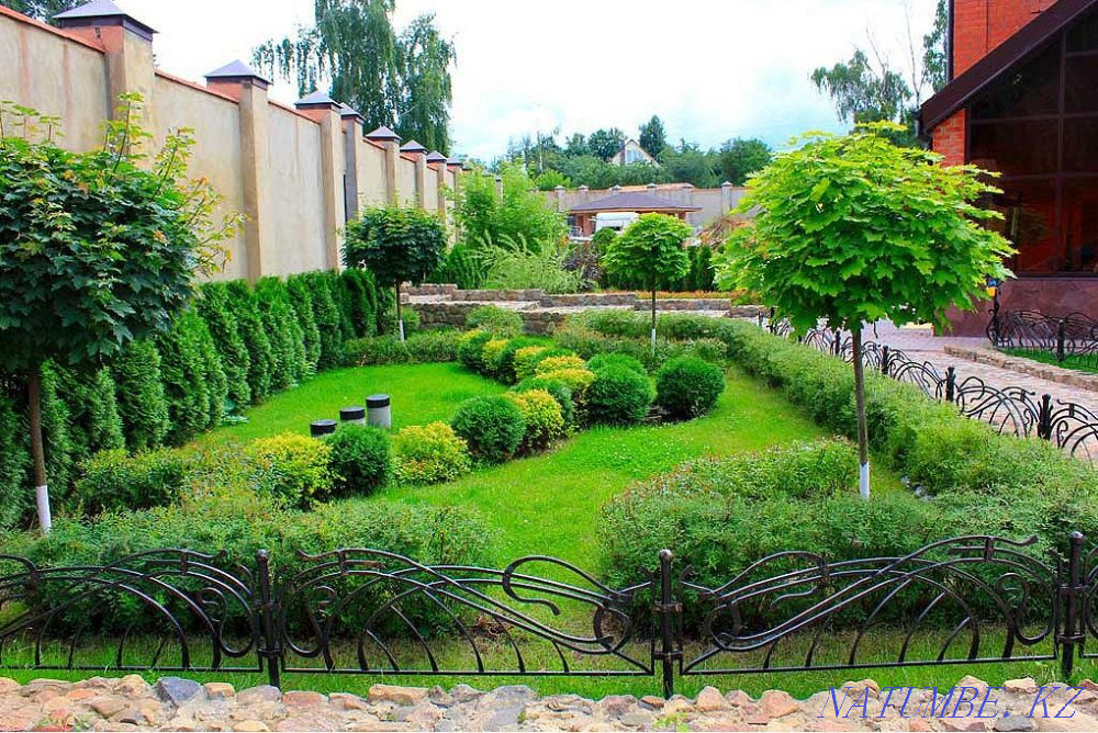 Landscaping. Lawn. Landscaping. Greenery care. Taraz - photo 3