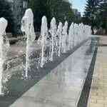 пешеходный фонтан Shymkent