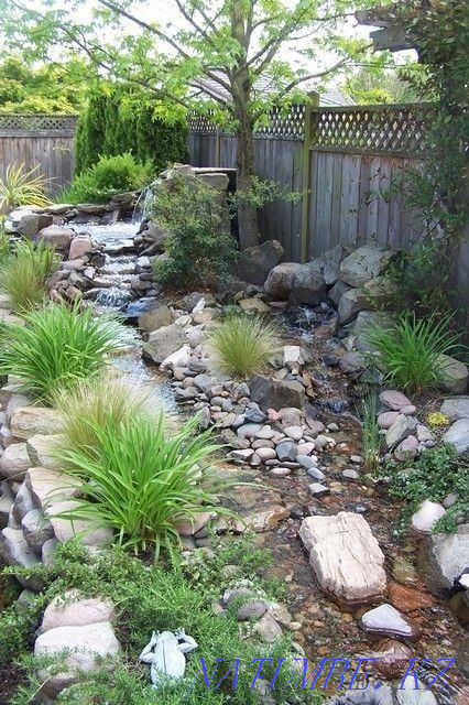 Waterfalls in the stone garden Каменка - photo 2
