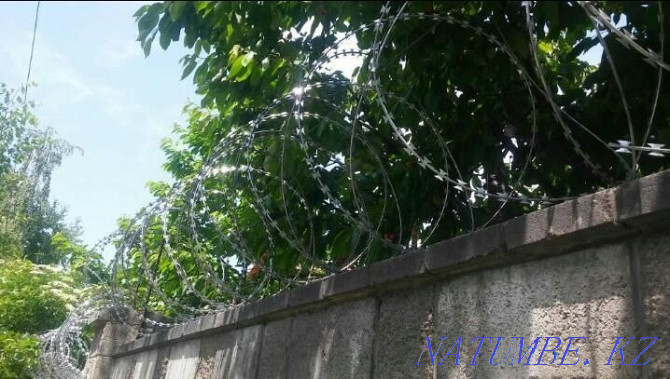 Professional installation (Installation) SBB Egoza. Barbed wire. ACL Almaty - photo 6