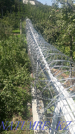 Professional installation (Installation) SBB Egoza. Barbed wire. ACL Almaty - photo 5