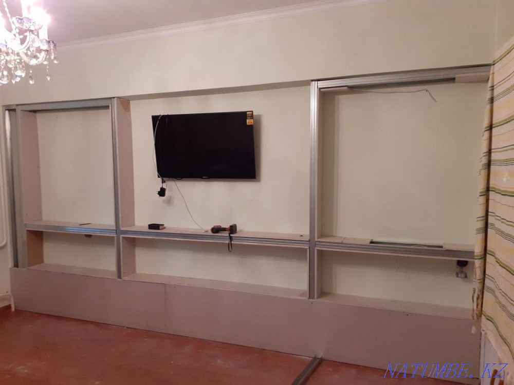 Plasterboard works, plasterboard partitions, gesso, painting Almaty - photo 2