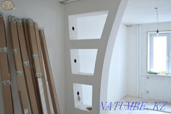 Drywall installation, drywall installer Shymkent - photo 3