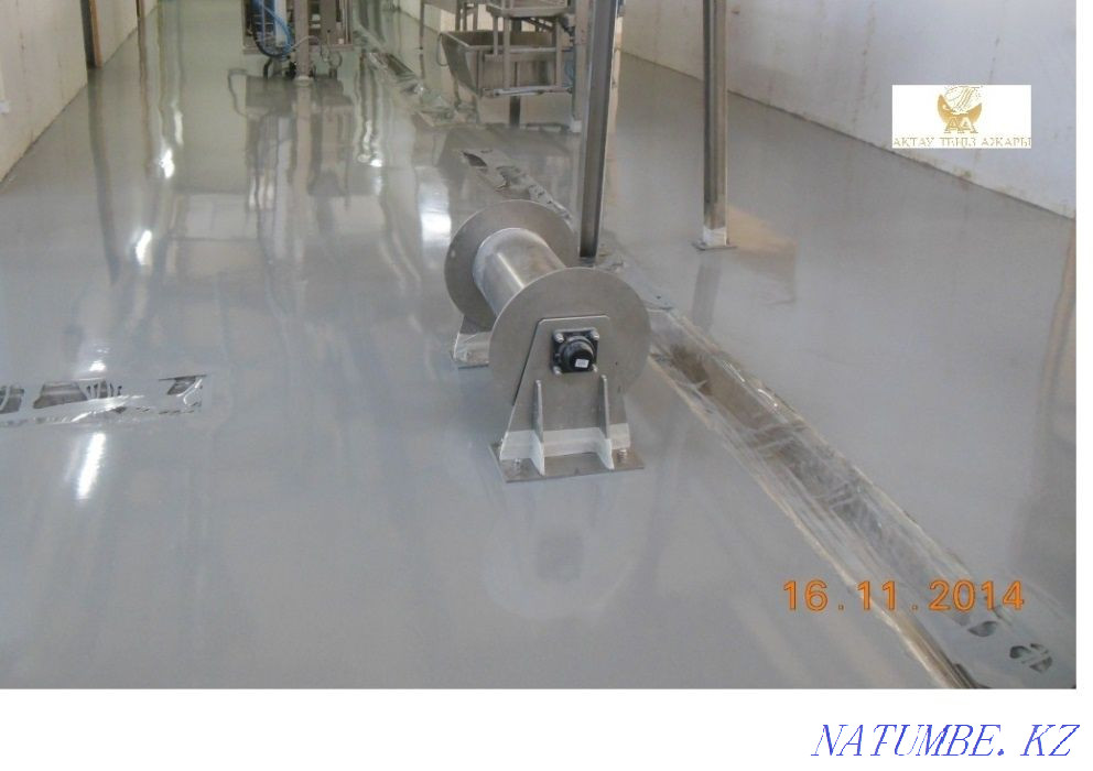 Industrial floors for warehouses, workshops, garages, hangars Aqtau - photo 1
