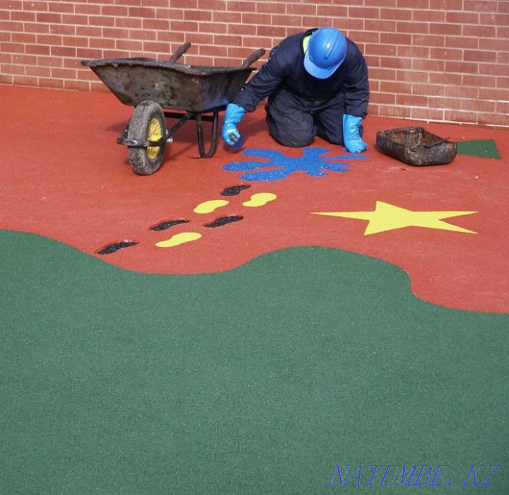from 4300t. Rubber coating, crumb, tartan. The best prices in Kazakhstan Shymkent - photo 3