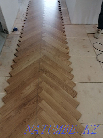 Laying and sanding parquet Astana - photo 1