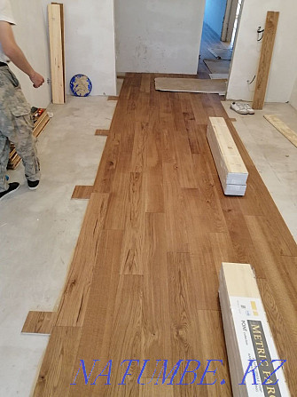 Laying and sanding parquet Astana - photo 3