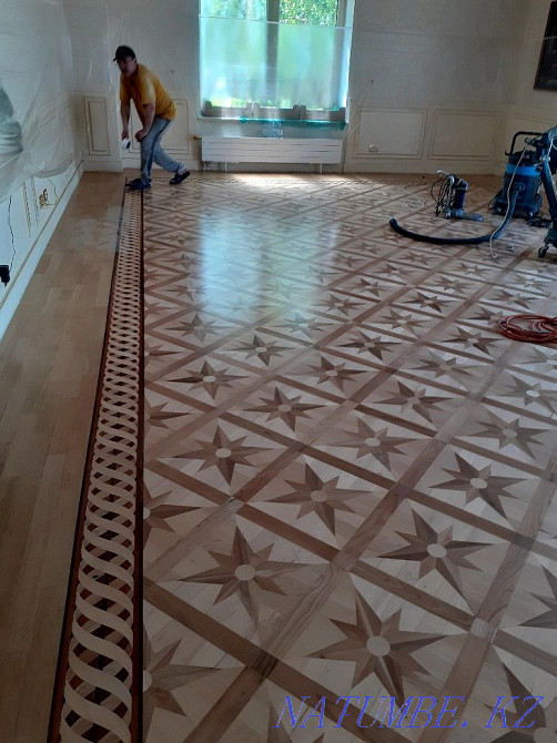 Laying and sanding parquet Astana - photo 6