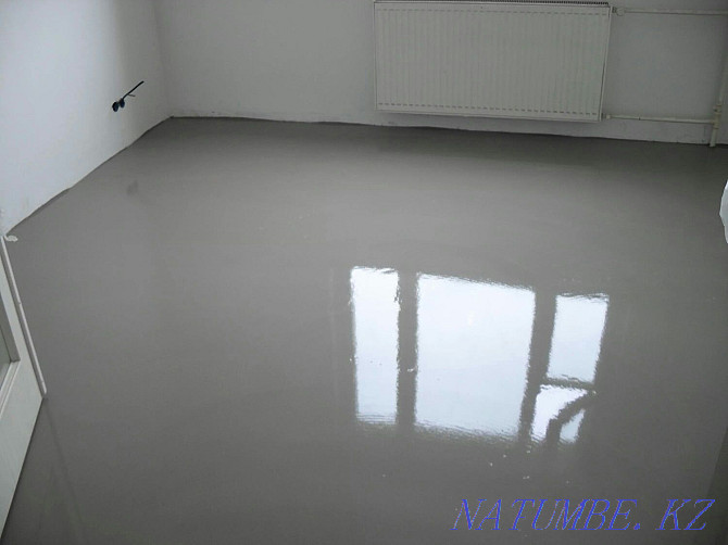 Self-leveling floor screed floor leveling ecopol Astana - photo 1