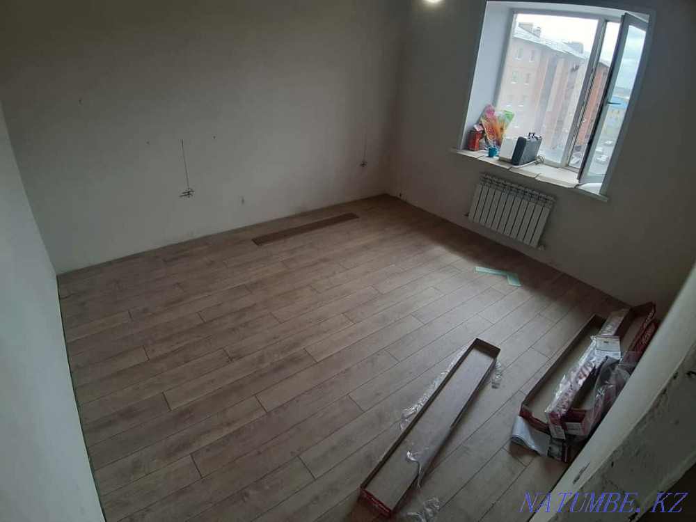 Laying laminate in Caspi Red Karagandy - photo 4