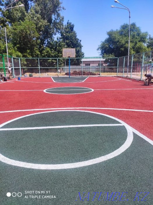 Резиновое покрытие для площадок по доступной цене ОТ 5000тг Алматы - изображение 1