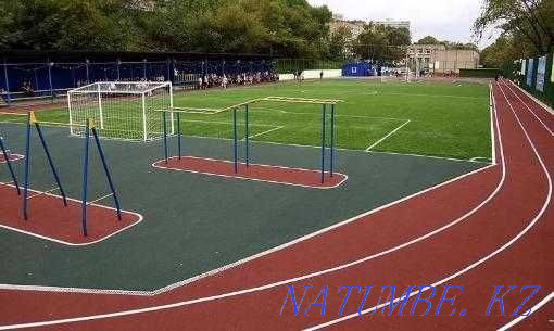 4300тг бастап. Қиыршық төсеу. Резеңке жабын. Резеңке плиткалар Шымкент - изображение 8