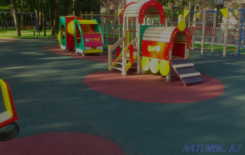 4300тг. Резеңке үгіндісі. Резеңке жабыны жіксіз, көгал  Тараз  - изображение 1