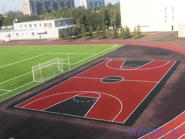 4300тг. Резеңке үгіндісі. Резеңке жабыны жіксіз, көгал  Тараз  - изображение 2