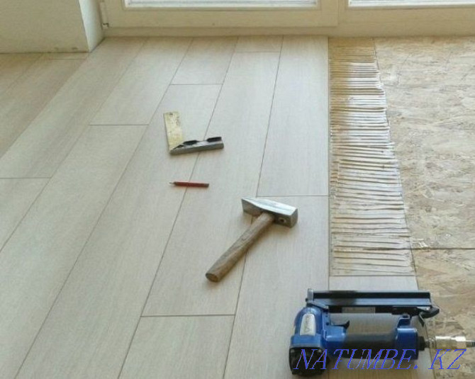 Laying laminate from 600 tg Astana - photo 1