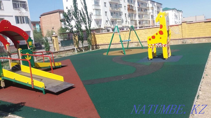 From 4200. Rubber tartan coating for children and sports ground Turkestan - photo 7