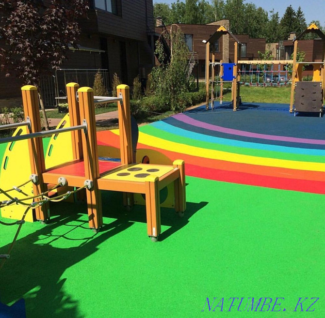 From 4200. Rubber tartan coating for children and sports ground Turkestan - photo 3