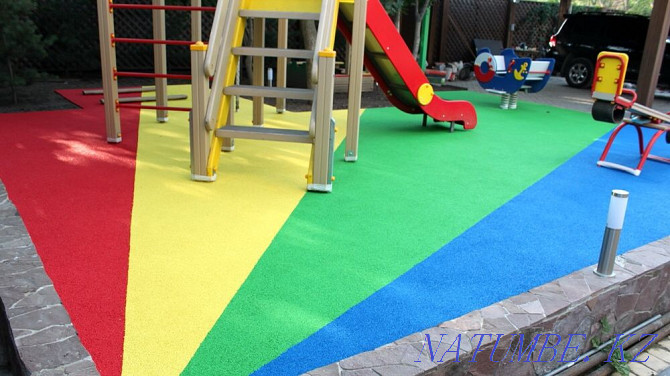From 4200. Rubber tartan coating for children and sports ground Turkestan - photo 5