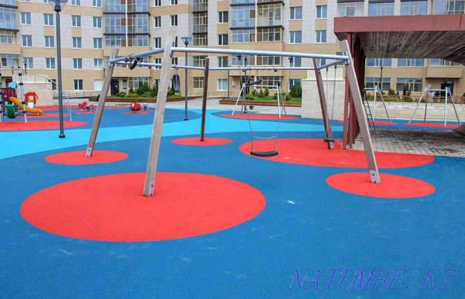 From 4200. Rubber tartan coating for children and sports ground Turkestan - photo 4
