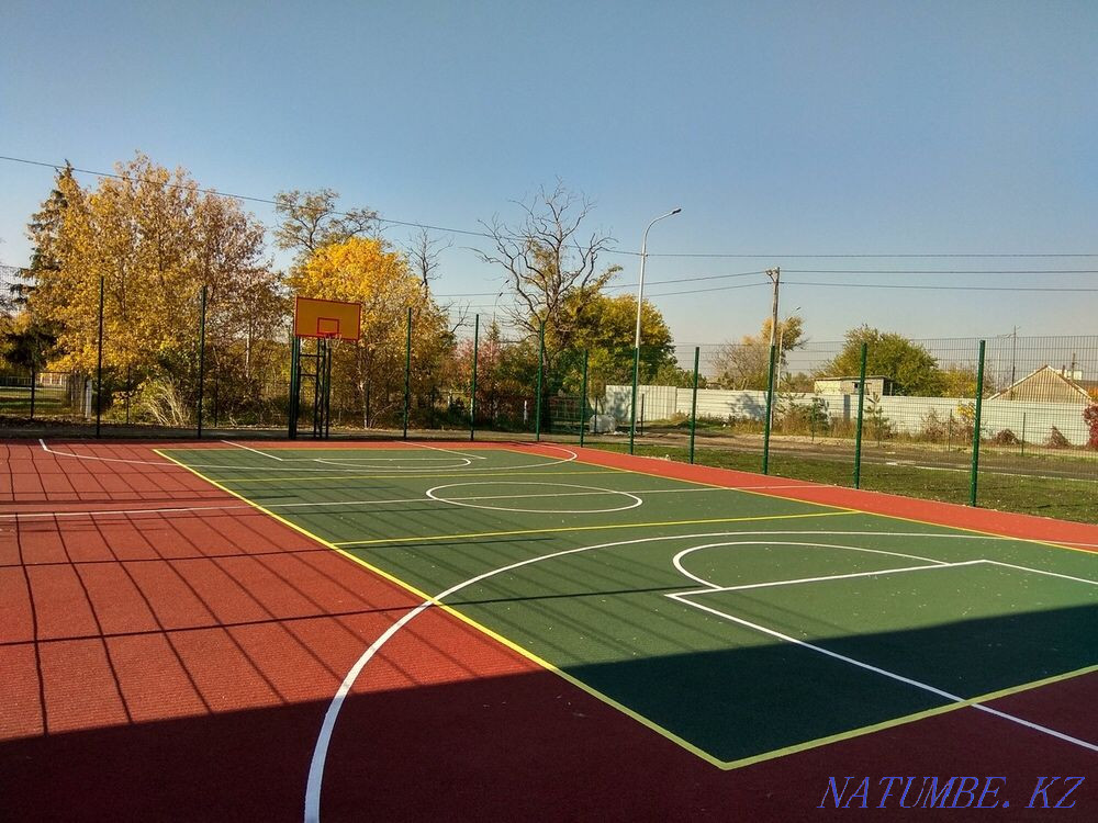 From 4200. Rubber tartan coating for children and sports ground Turkestan - photo 6