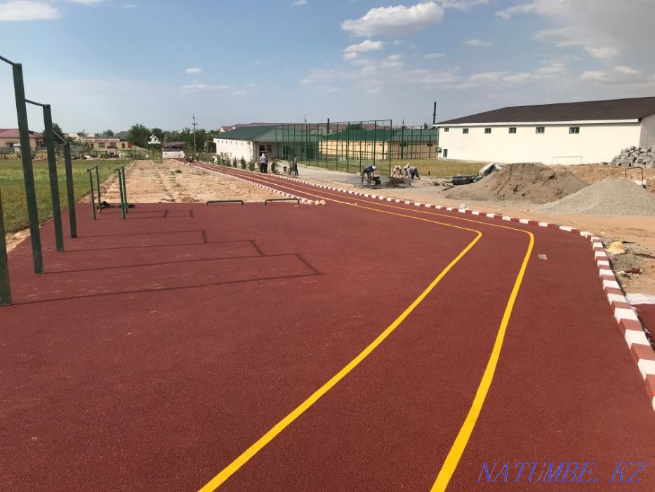 От 4000тг Резиновое Покрытие Тартан плитка резиновая Шымкент - изображение 6