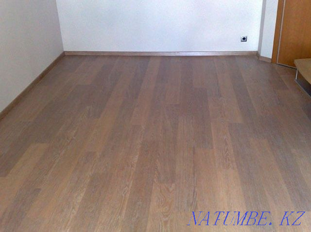 Laying laminate, linoleum, parquet. Semey - photo 1