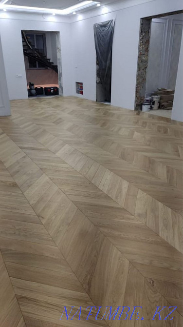 Laying laminate, parquet, 22 years of experience. Almaty - photo 2