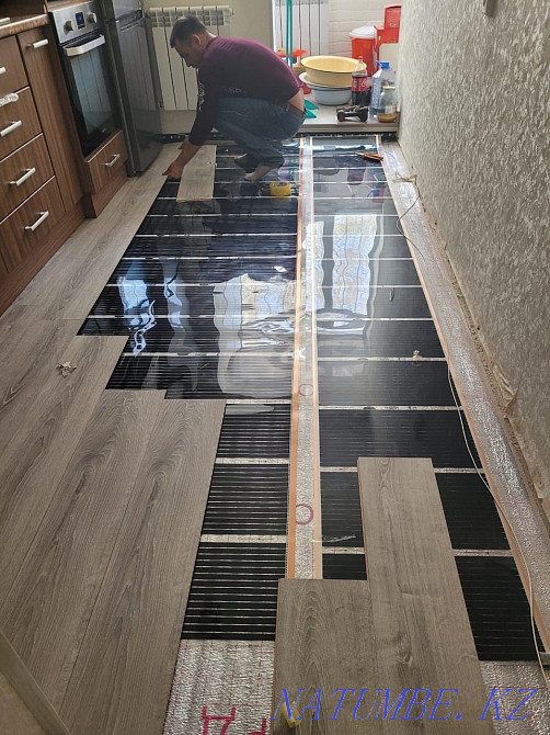 Электрлік еденді жылытуды орнату  Қарағанды - изображение 2